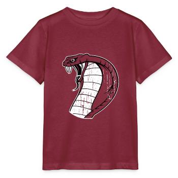 cobra - T-shirt bio MINI CREATOR Stanley/Stella Enfant - bordeaux - Devant - Kain (125cm)
