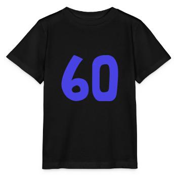 60. 60 ANS. 60e ANNIVERSAIRE. ANNIVERSAIRE 60 ANS. - T-shirt bio MINI CREATOR Stanley/Stella Enfant - noir - Devant - Mikhail (115cm)