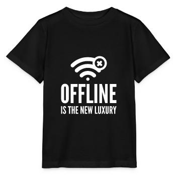 Offline New Luxury Social Media Influencer Geschen - T-shirt bio MINI CREATOR Stanley/Stella Enfant - noir - Devant - Mikhail (115cm)