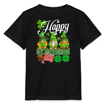 St Paddy’s St Patricksday St Patrick Day - T-shirt bio MINI CREATOR Stanley/Stella Enfant - noir - Devant - Mikhail (115cm)