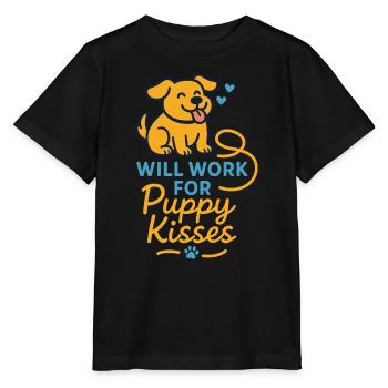 Adoptionstag-haustierrettungs-tierheim - Stanley/Stella Kinder T-Shirt MINI CREATOR  - Schwarz - Vorne - Mikhail (115cm)