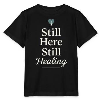 Suicide Loss Remembrance Walk Suicide - Stanley/Stella MINI CREATOR Kids’ T-Shirt - black - Front - Mikhail (115cm)