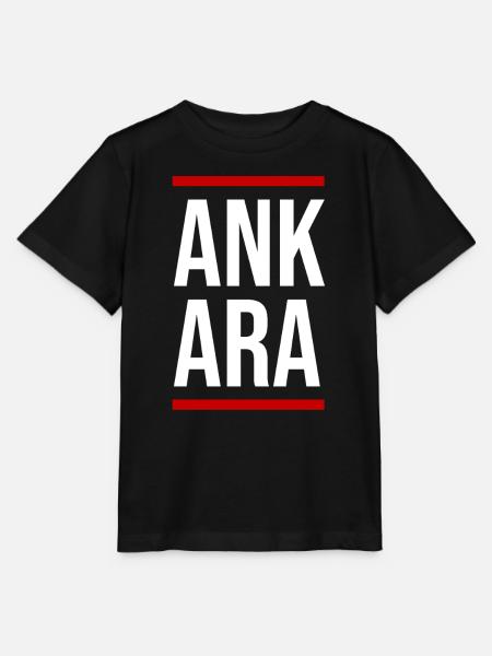 Ankara Fettblocktypografie - Stanley/Stella Kinder T-Shirt MINI CREATOR - Schwarz