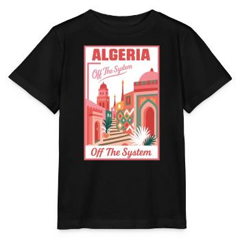Algeria Off The System – Colorful Landscape - Stanley/Stella MINI CREATOR Kids’ T-Shirt - black - Front - Mikhail (115cm)