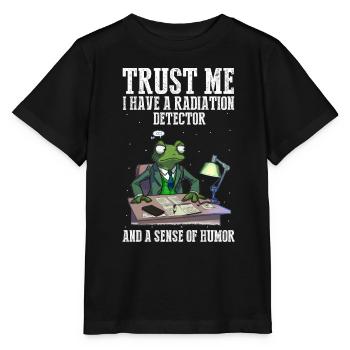 Kernenergie Spruch für Kernenergie - Stanley/Stella Kinder T-Shirt MINI CREATOR  - Schwarz - Vorne - Mikhail (115cm)