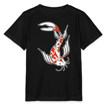 koi - Stanley/Stella Kinder T-Shirt MINI CREATOR  - Schwarz - Vorne - Mikhail (115cm)