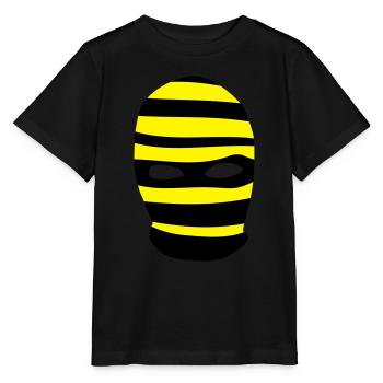 Sturmhaube - Stanley/Stella Kinder T-Shirt MINI CREATOR  - Schwarz - Vorne - Mikhail (115cm)