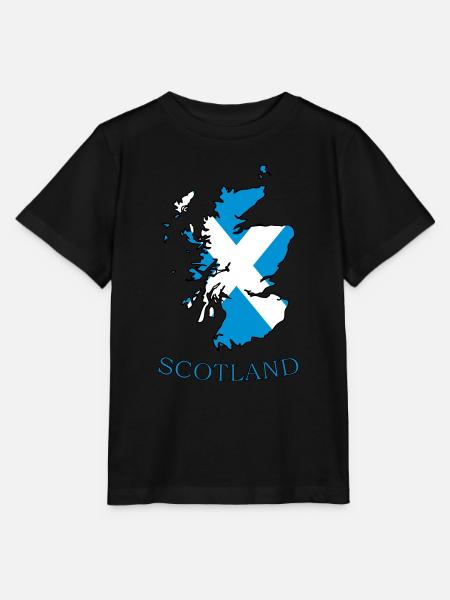 Schottland-Land - Stanley/Stella Kinder T-Shirt MINI CREATOR  - Schwarz