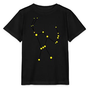 Star constellation - Orion - T-shirt bio MINI CREATOR Stanley/Stella Enfant - noir - Devant - Mikhail (115cm)