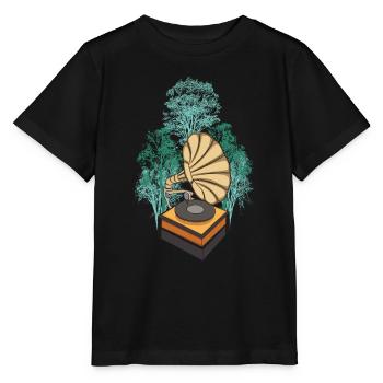 Gramophone de la nature - T-shirt bio MINI CREATOR Stanley/Stella Enfant - noir - Devant - Mikhail (115cm)