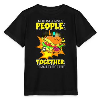 Comic Comics Fangirl - Stanley/Stella MINI CREATOR Kids’ T-Shirt - black - Front - Mikhail (115cm)