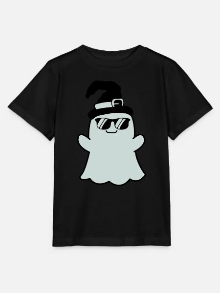 ghost cool - Stanley/Stella Kinder T-Shirt MINI CREATOR - Schwarz