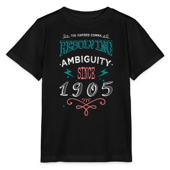 editor novelist school christmas contentwriter - Stanley/Stella MINI CREATOR Kids’ T-Shirt - black - Front - Mikhail (115cm)