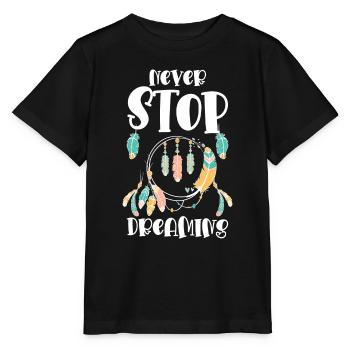 Traum Träumer Spirituell Träumen - Stanley/Stella Kinder T-Shirt MINI CREATOR  - Schwarz - Vorne - Mikhail (115cm)