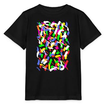 Je ne suis pas pour les papiers - T-shirt bio MINI CREATOR Stanley/Stella Enfant - noir - Devant - Mikhail (115cm)