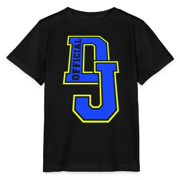 Cool Official DJ Club Musik Party Stempel Graffiti - Stanley/Stella Kinder T-Shirt MINI CREATOR  - Schwarz - Vorne - Mikhail (115cm)