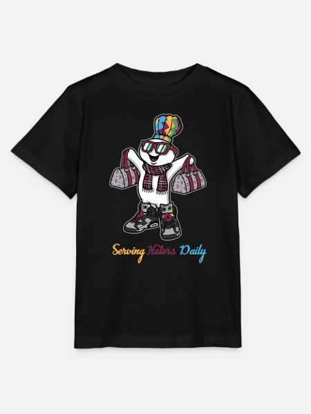 Servir les détracteurs tous les jours - T-shirt bio MINI CREATOR Stanley/Stella Enfant - noir