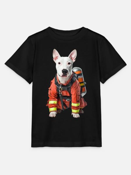 Bullterrier - Stanley/Stella Kinder T-Shirt MINI CREATOR  - Schwarz