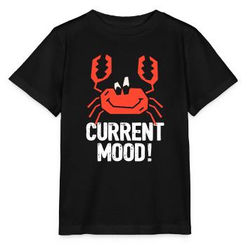 Humeur actuelle du crabe - T-shirt bio MINI CREATOR Stanley/Stella Enfant - noir - Devant - Mikhail (115cm)