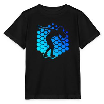 Patins à roulettes pour hommes Patins à roulettes Patinage à roulettes - T-shirt bio MINI CREATOR Stanley/Stella Enfant - noir - Devant - Mikhail (115cm)