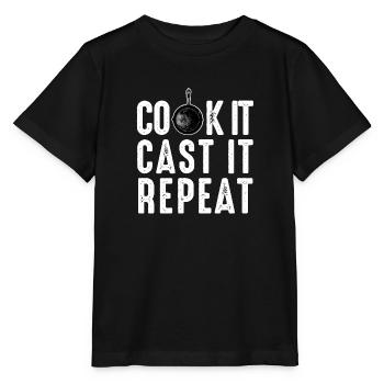 Poêle en fonte Lover Friture Poêle Drôle De Cuisson - T-shirt bio MINI CREATOR Stanley/Stella Enfant - noir - Devant - Mikhail (115cm)