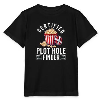 Critique de cinéma Cinéphile Cinéphile Amant Drôle Critique - T-shirt bio MINI CREATOR Stanley/Stella Enfant - noir - Devant - Mikhail (115cm)