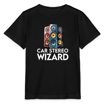 Car Stereo For Audio Installer Speakers Car Bass - Stanley/Stella MINI CREATOR Kids’ T-Shirt - black - Front - Mikhail (115cm)