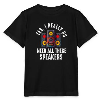Car Stereo For Audio Installer Speakers Car Bass - Stanley/Stella MINI CREATOR Kids’ T-Shirt - black - Front - Mikhail (115cm)
