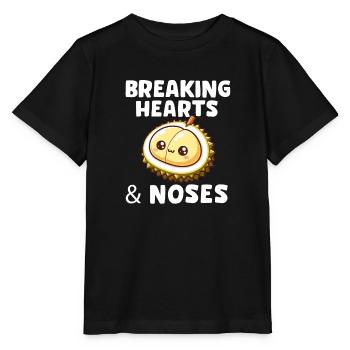 Durian Fruchtliebhaber Lustige Durio Zibethinus Männer - Stanley/Stella Kinder T-Shirt MINI CREATOR  - Schwarz - Vorne - Mikhail (115cm)