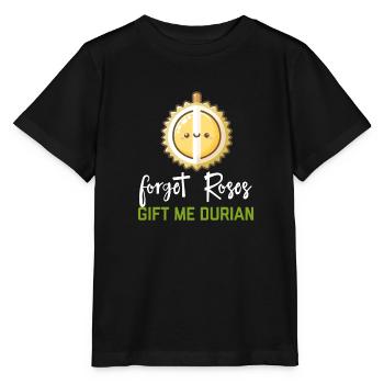Durian Fruchtliebhaber Lustige Durio Zibethinus Männer - Stanley/Stella Kinder T-Shirt MINI CREATOR  - Schwarz - Vorne - Mikhail (115cm)