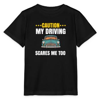 Neue Fahrschüler Mädchen Frauen Mutter Tochter - Stanley/Stella Kinder T-Shirt MINI CREATOR  - Schwarz - Vorne - Mikhail (115cm)