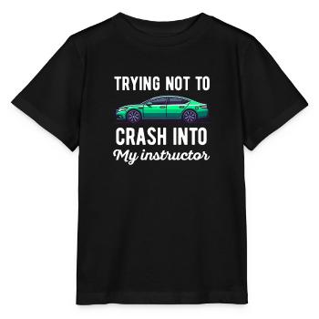 Neue Fahrschüler Mädchen Frauen Mutter Tochter - Stanley/Stella Kinder T-Shirt MINI CREATOR  - Schwarz - Vorne - Mikhail (115cm)