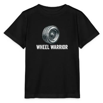 Tire Guy Mechanic Flat Tire Changer Repair Car - Stanley/Stella MINI CREATOR Kids’ T-Shirt - black - Front - Mikhail (115cm)