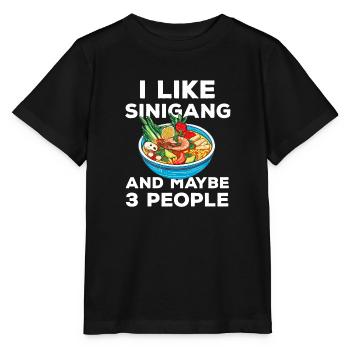 Philippines Philippines Femmes Hommes Cuisine philippine - T-shirt bio MINI CREATOR Stanley/Stella Enfant - noir - Devant - Mikhail (115cm)