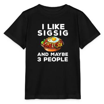 Philippines Philippines Femmes Hommes Cuisine philippine - T-shirt bio MINI CREATOR Stanley/Stella Enfant - noir - Devant - Mikhail (115cm)
