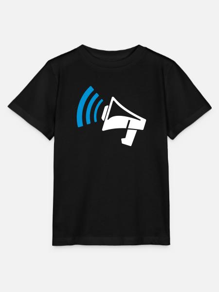 Megaphon Geschenk - Stanley/Stella Kinder T-Shirt MINI CREATOR - Schwarz