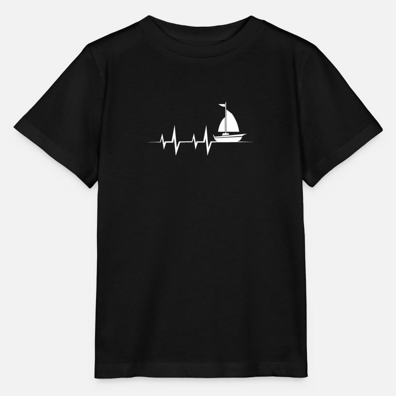 Voilier - T-shirt bio MINI CREATOR Stanley/Stella Enfant - noir