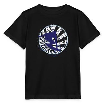 Silver Surfer - Stanley/Stella Kinder T-Shirt MINI CREATOR  - Schwarz - Vorne - Mikhail (115cm)