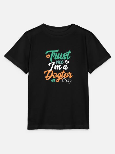 Tierarzt Geschenk | Tiermediziner - Stanley/Stella Kinder T-Shirt MINI CREATOR - Schwarz