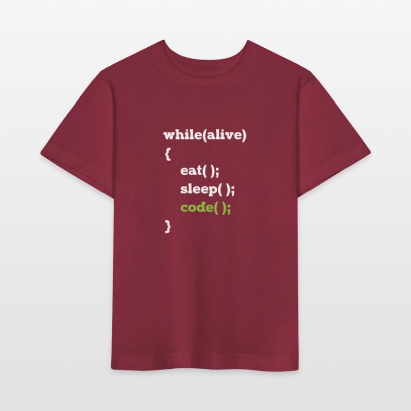 Java programmer computer scientist loop Stanley/Stella MINI CREATOR Kids’ T-Shirt