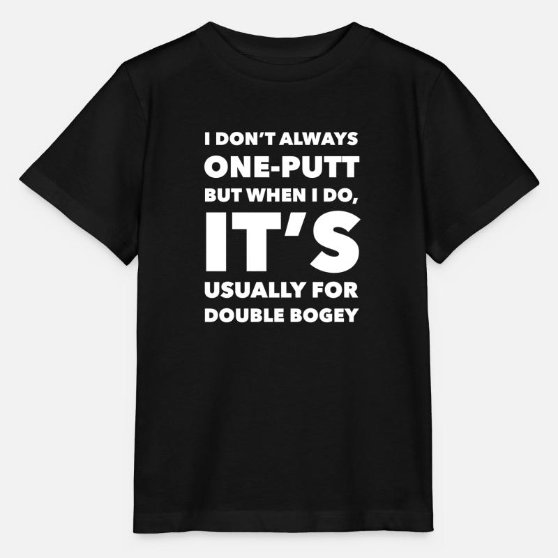 Lustiges Discgolf - Stanley/Stella Kinder T-Shirt MINI CREATOR  - Schwarz