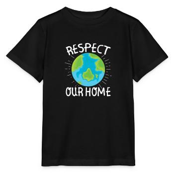 Protection du climat Fridays For Future Demo Climat - T-shirt bio MINI CREATOR Stanley/Stella Enfant - noir - Devant - Mikhail (115cm)