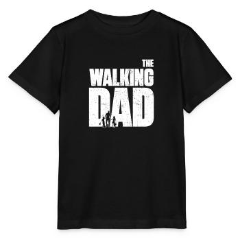 THE WALKING DAD - Stanley/Stella Kinder T-Shirt MINI CREATOR  - Schwarz - Vorne - Mikhail (115cm)