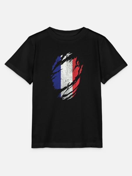france - Stanley/Stella Kinder T-Shirt MINI CREATOR - Schwarz