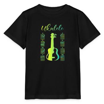 Uku love yellow - Stanley/Stella Kinder T-Shirt MINI CREATOR  - Schwarz - Vorne - Mikhail (115cm)