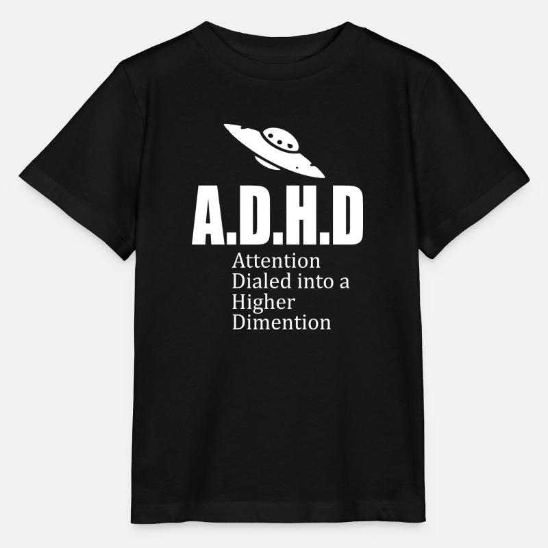 Adhd slogan - T-shirt bio MINI CREATOR Stanley/Stella Enfant - noir