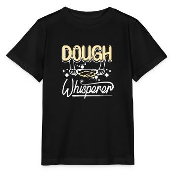 Baking bread, dough whisperer - Stanley/Stella MINI CREATOR Kids’ T-Shirt - black - Front - Mikhail (115cm)