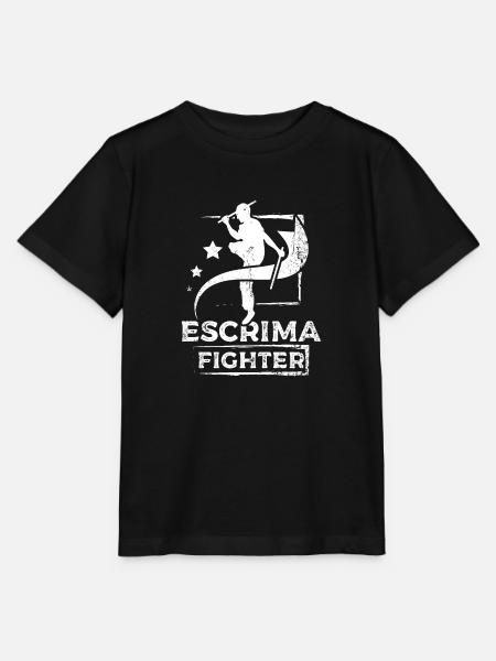 Escrima fighter - Stanley/Stella Kinder T-Shirt MINI CREATOR - Schwarz