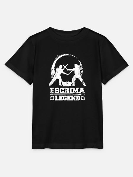 Escrima legend - Stanley/Stella Kinder T-Shirt MINI CREATOR  - Schwarz