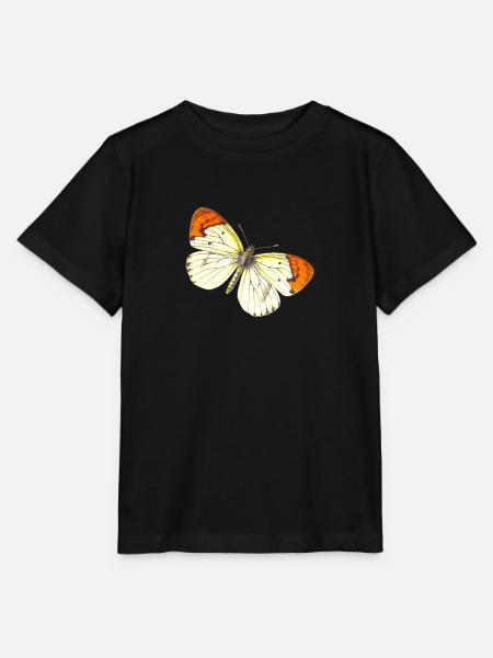 Butterfly - Stanley/Stella Kinder T-Shirt MINI CREATOR - Schwarz